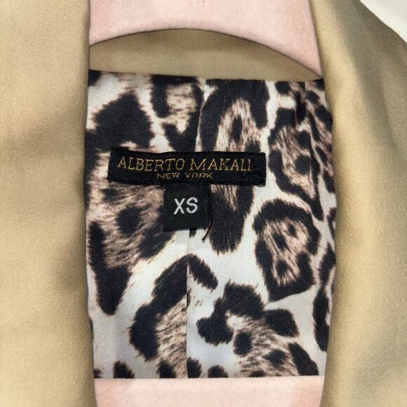 Alberto Makali New York Khaki Blazer Jacket – Size XS - Picture 10 of 12